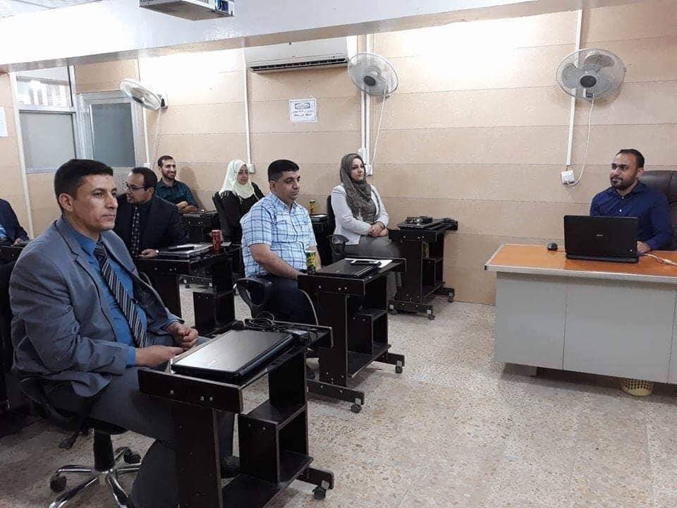 كلية الهندسة في جامعة القادسية تعقد ورشة علمية بعنوان (مقدمة لاستخدام تقنية التصوير الرقمي في الفحوص المختبرية )