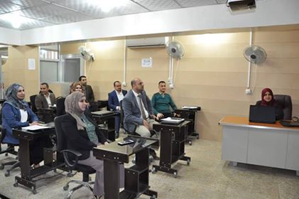 كلية الهندسة في جامعة القادسية تنظم ورشة علمية حول سلوك انحناء الاعتاب الخرسانية