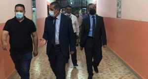 رئيس جامعة القادسية يتفقد سكن الطلبة ليلاً  في بنايات الاقسام الداخلية