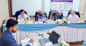 رسالة ماجستير في كلية التربية بجامعة القادسية تناقش (In Situ Measurement of Radon in Soil and Heavy Metals of Workers for Oil Wells in Nasiriyah, Iraq)