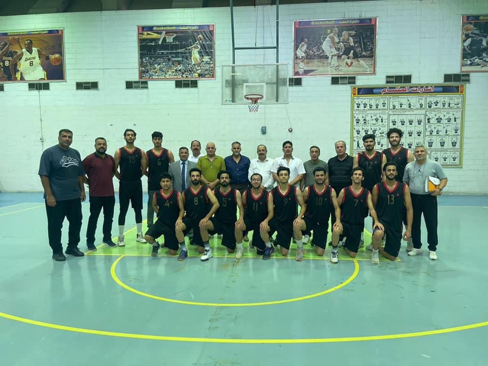 منتخب جامعة القادسية لكرة السلة يتأهل لنهائي بطولة الجامعات العراقية.