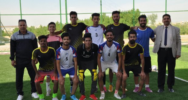انطلاق بطولة كأس السيد عميد كلية الآداب بخماسي كرة القدم للطلبة ‏